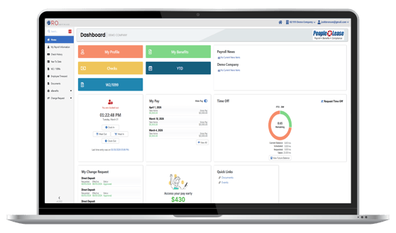 Dashboard Device Screenshot