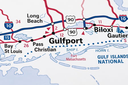 Gulfport Services Map Image