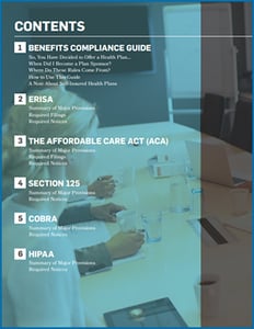 Benefits Compliance Guide Cover Image