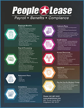 People Lease Services Brochure Cover Image