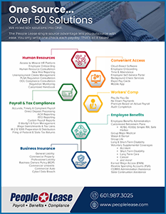 People Lease Services Brochure Cover Image