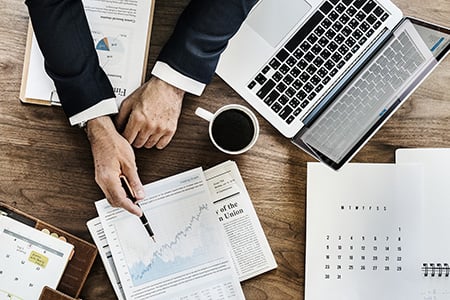 Employer Reviewing Performance