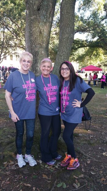 People Lease Breast Cancer Walk in Jackson, MS 